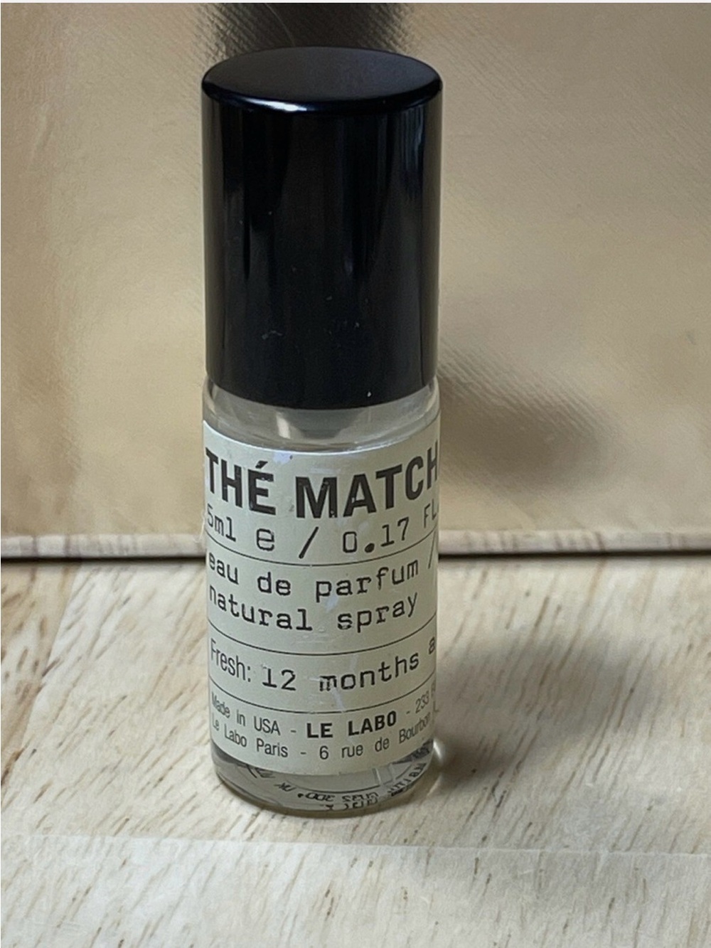 LE LABO THE MATCHA 26 EDP Mini Travel Spray 0.17oz/5mL